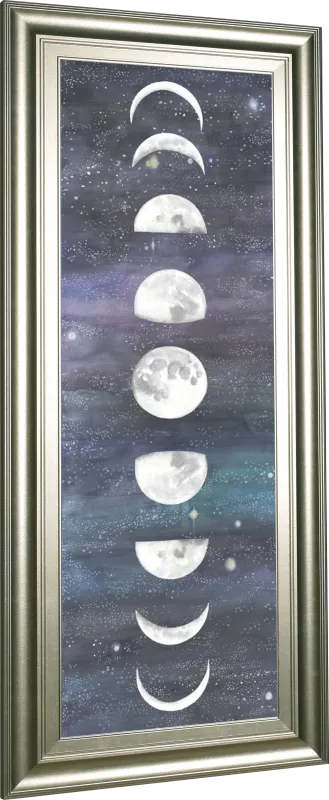 Kids Beyond The Moon Blue Artwork