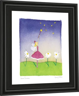 Kids Night Fairy Blue Artwork