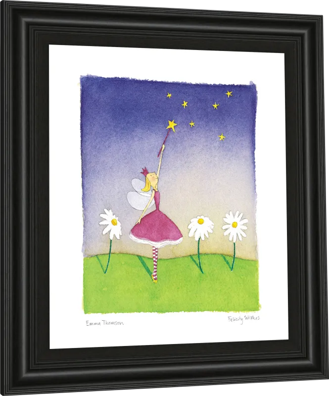 Kids Night Fairy Blue Artwork