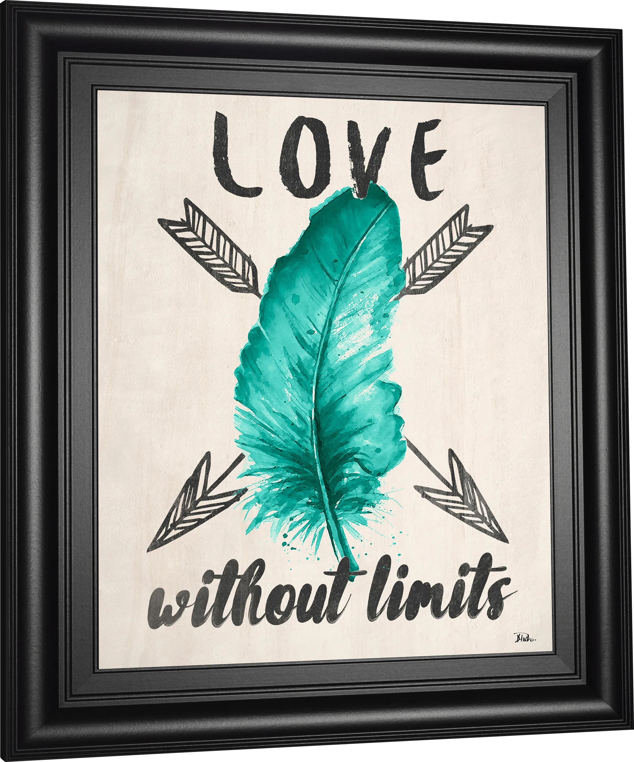 Kids Limitless Love Turquoise Artwork - Thumbnail - Image 1