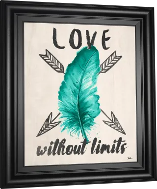 Kids Limitless Love Turquoise Artwork