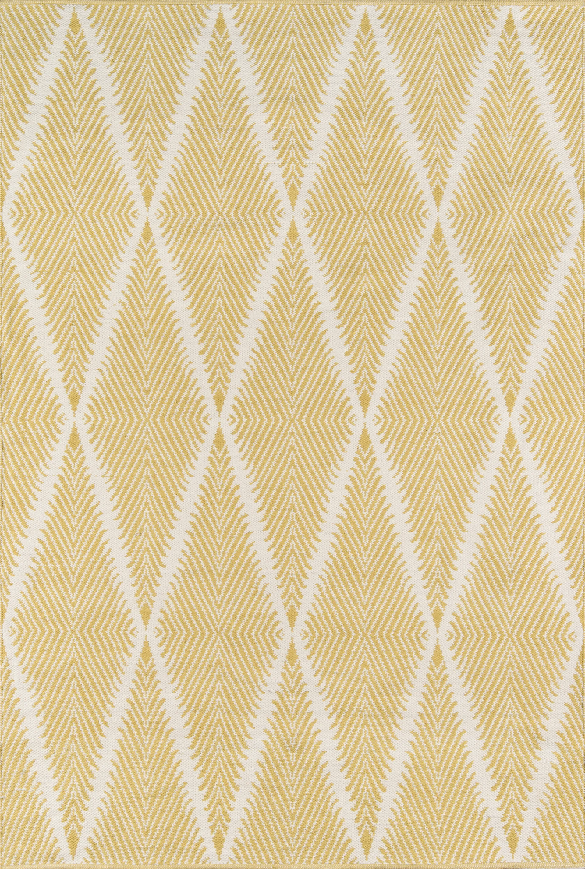 Lealman Valley Yellow 5' x 8' Rug - Image 1