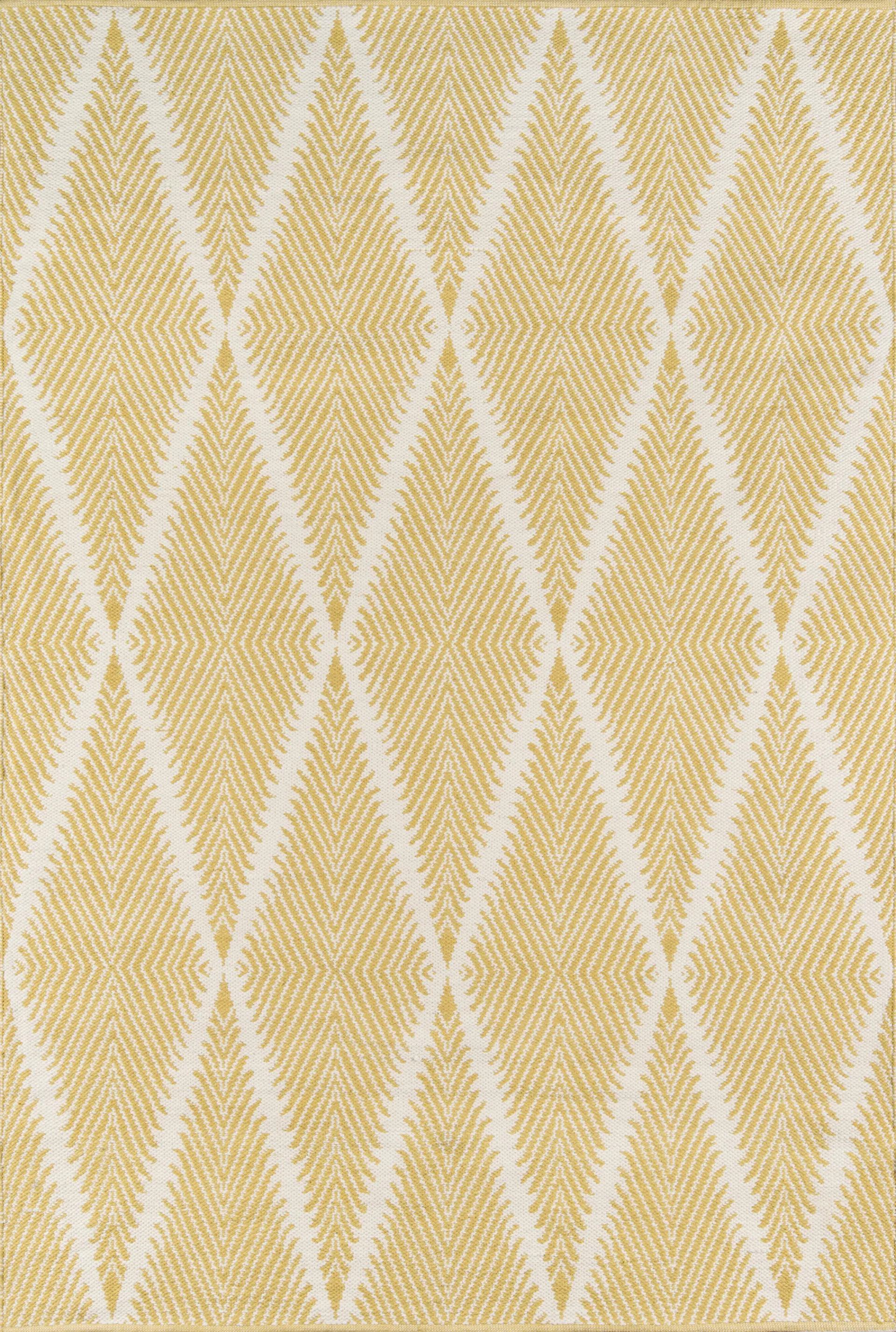 Lealman Valley Yellow 7'6 x 9'6 Rug