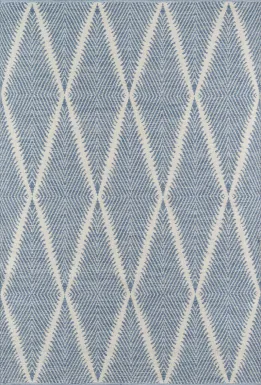Lealman Valley Blue 7'6 x 9'6 Rug