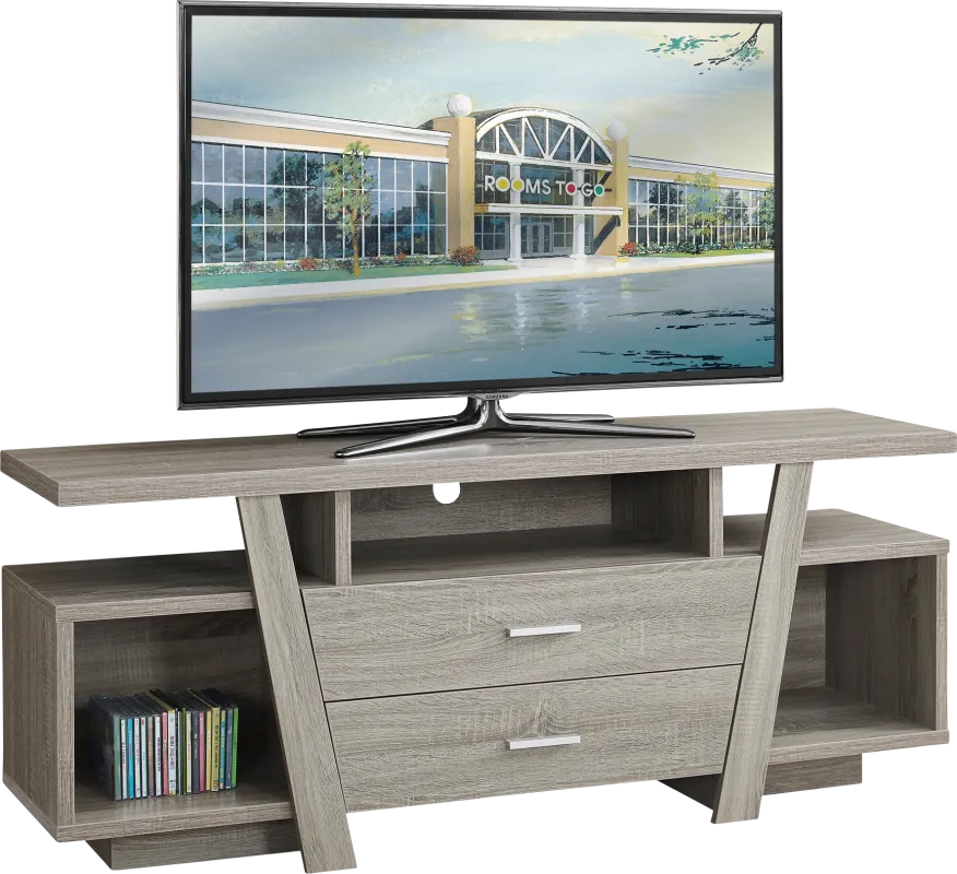 Windon Taupe 60 in. Console