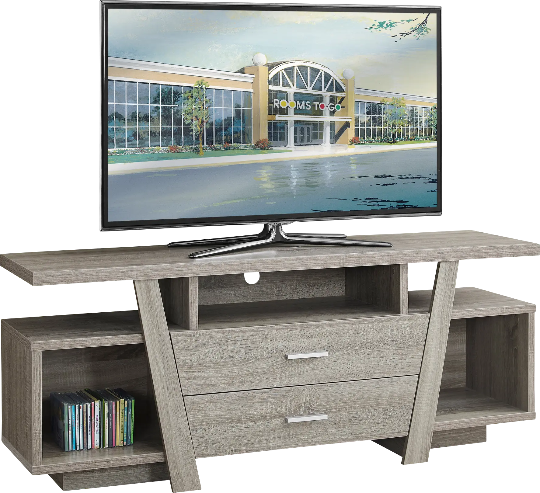 Windon Taupe 60 in. Console