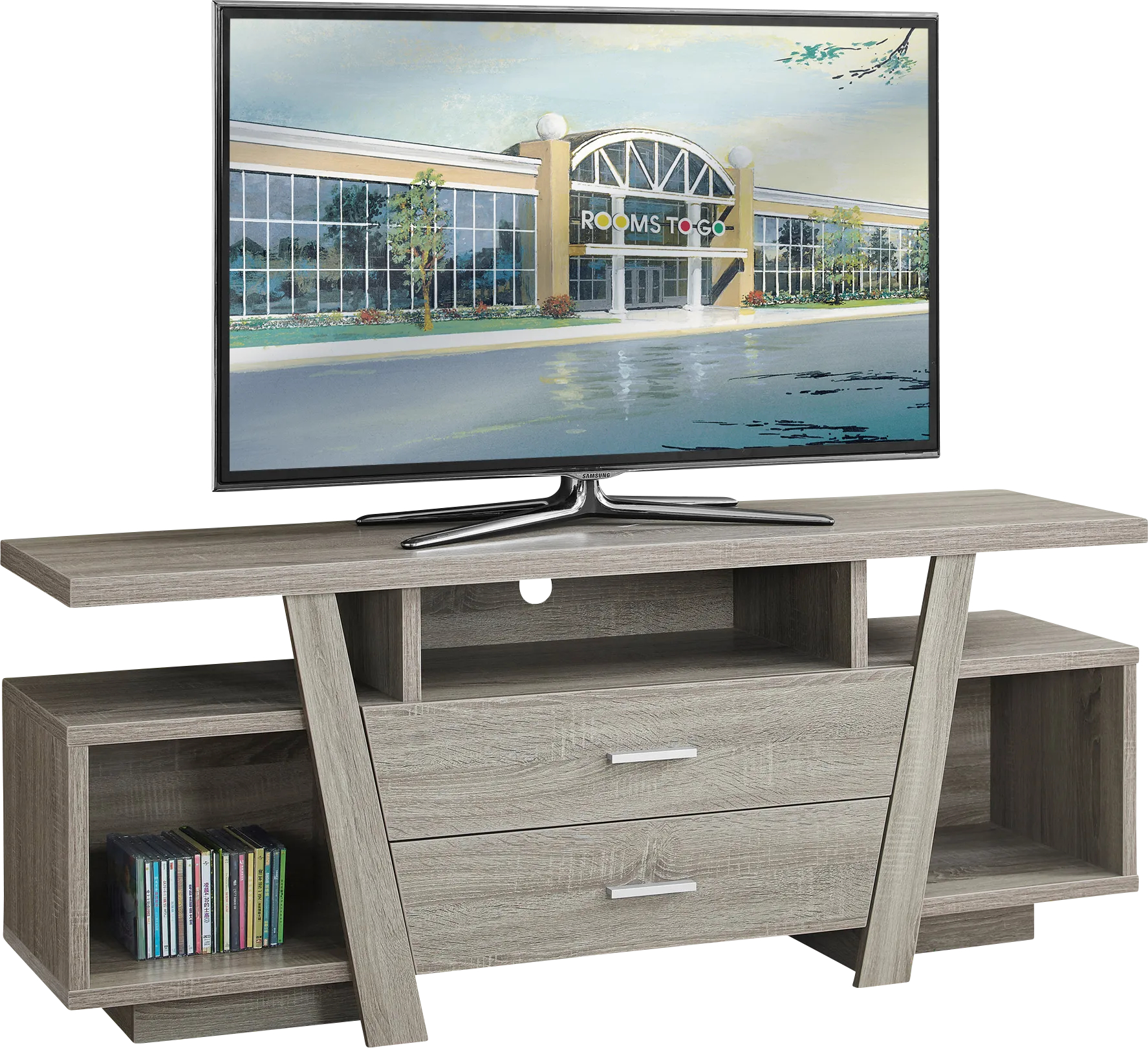 Windon Taupe 60 in. Console - Image 1