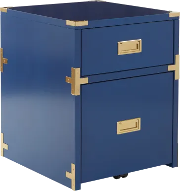 Wynkoop Blue File Cabinet