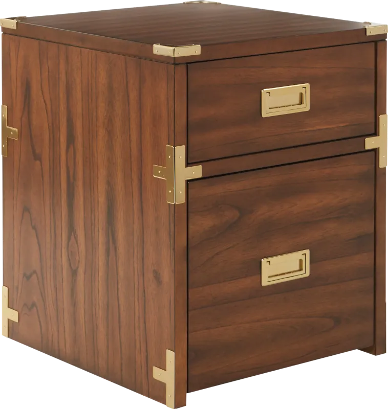 Wynkoop Brown File Cabinet