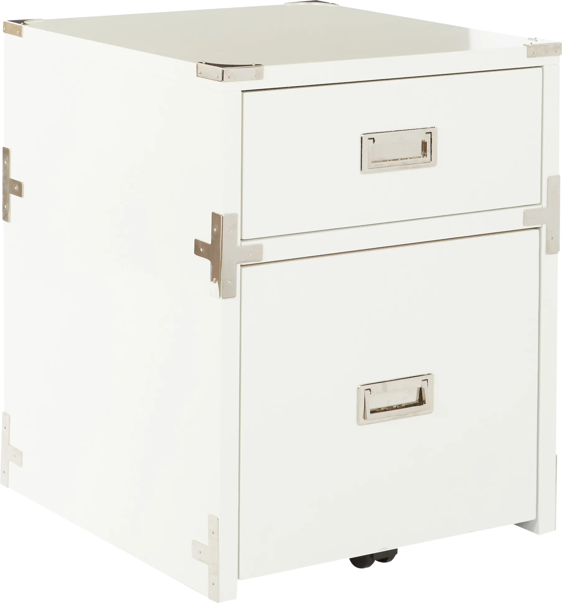Wynkoop White File Cabinet - Thumbnail - Image 1