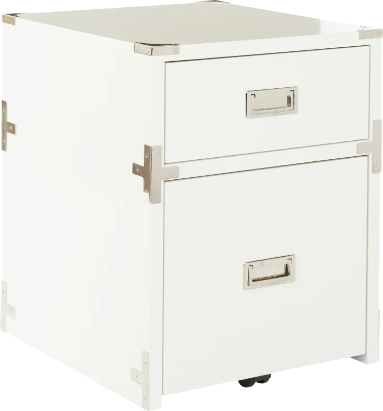 Wynkoop White File Cabinet