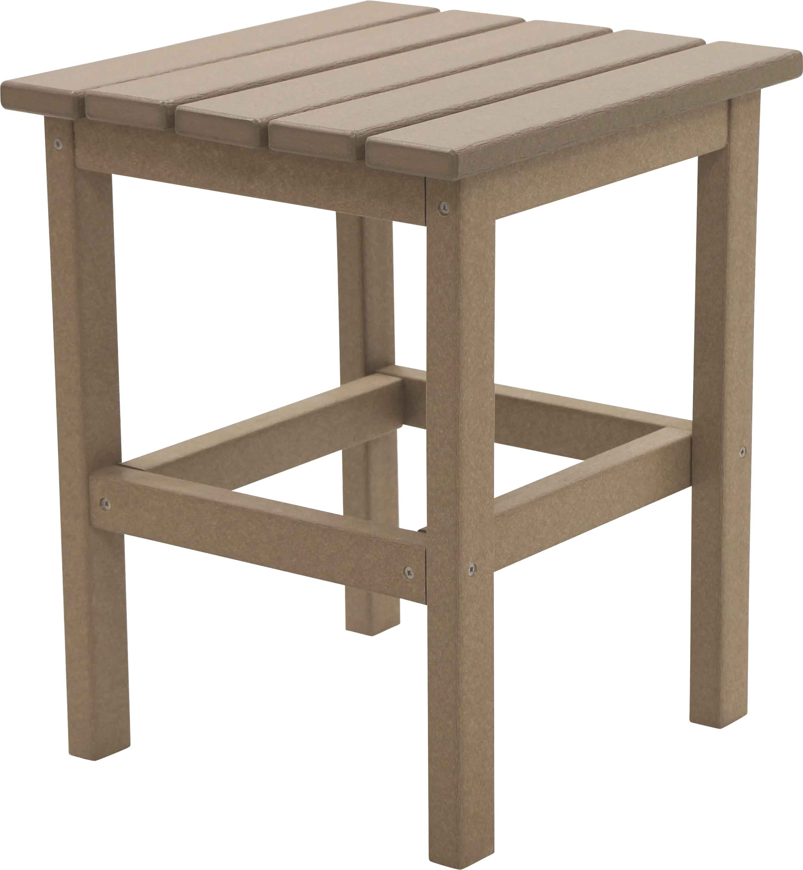 Bayfield Park Traditional Tan Outdoor Side Table - Thumbnail - Image 1