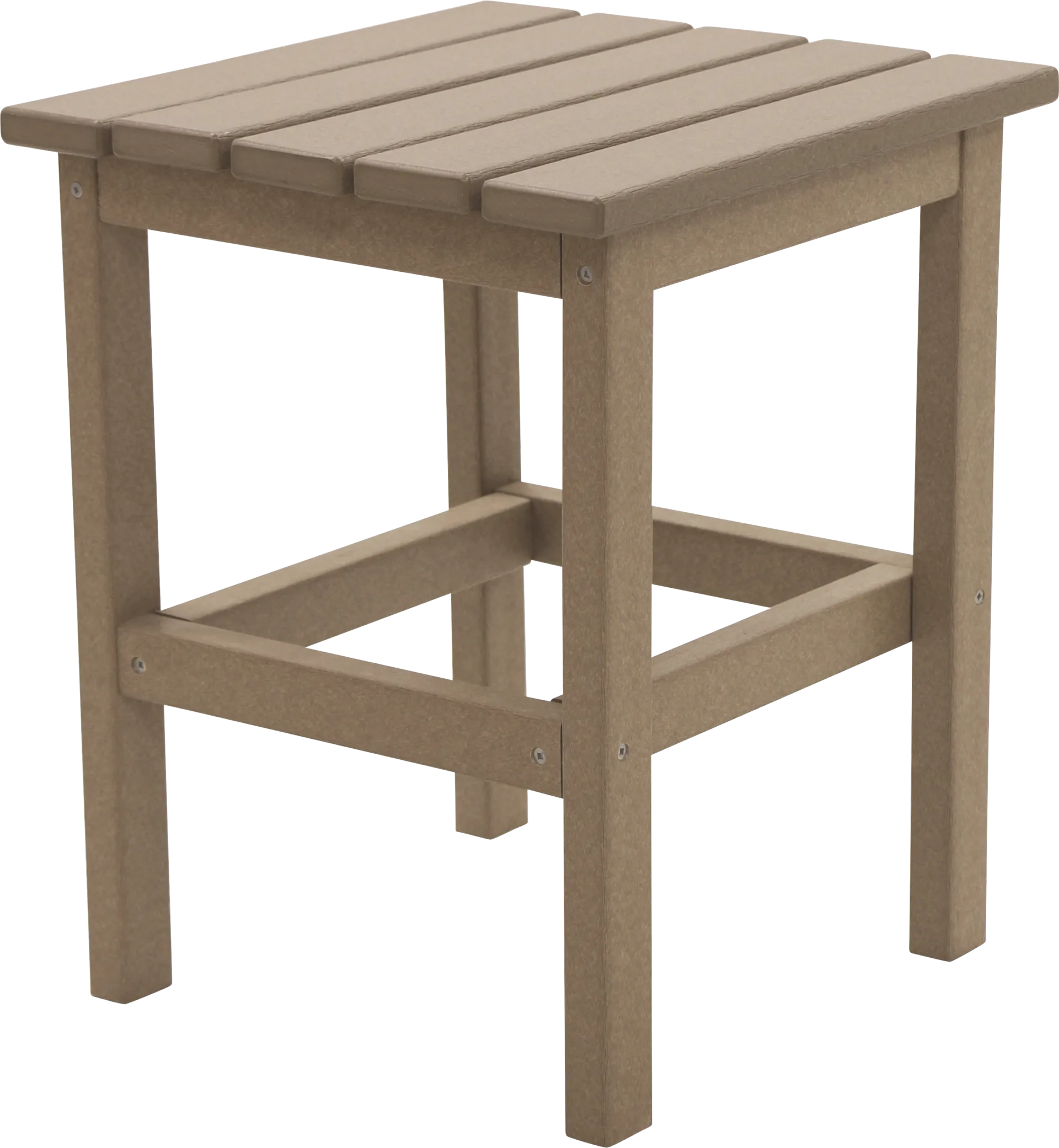 Bayfield Park Traditional Tan Outdoor Side Table - Image 1