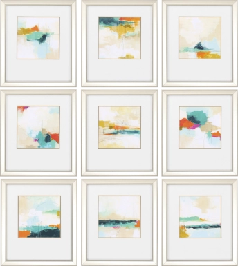 Atmospheric Multi Artwork, Set of 9