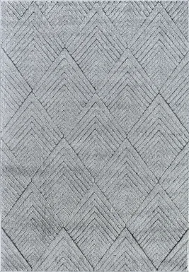 Lisette Gray 5' x 7'6 Rug