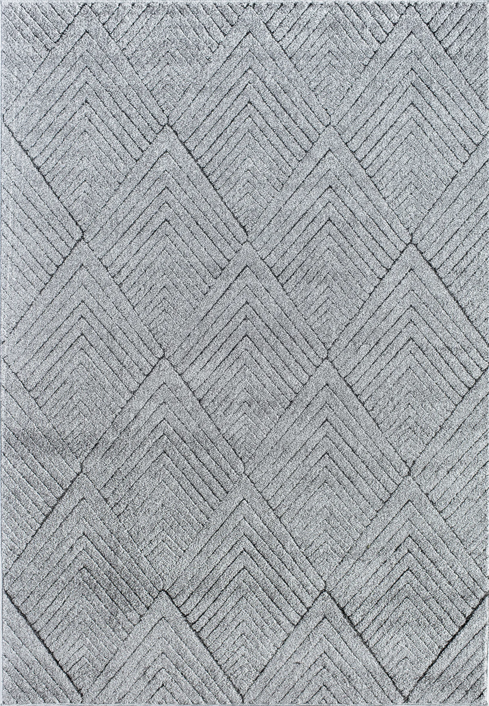 CosmoLiving By Cosmopolitan Lisette Gray 8' x 10' Rug - Image 1