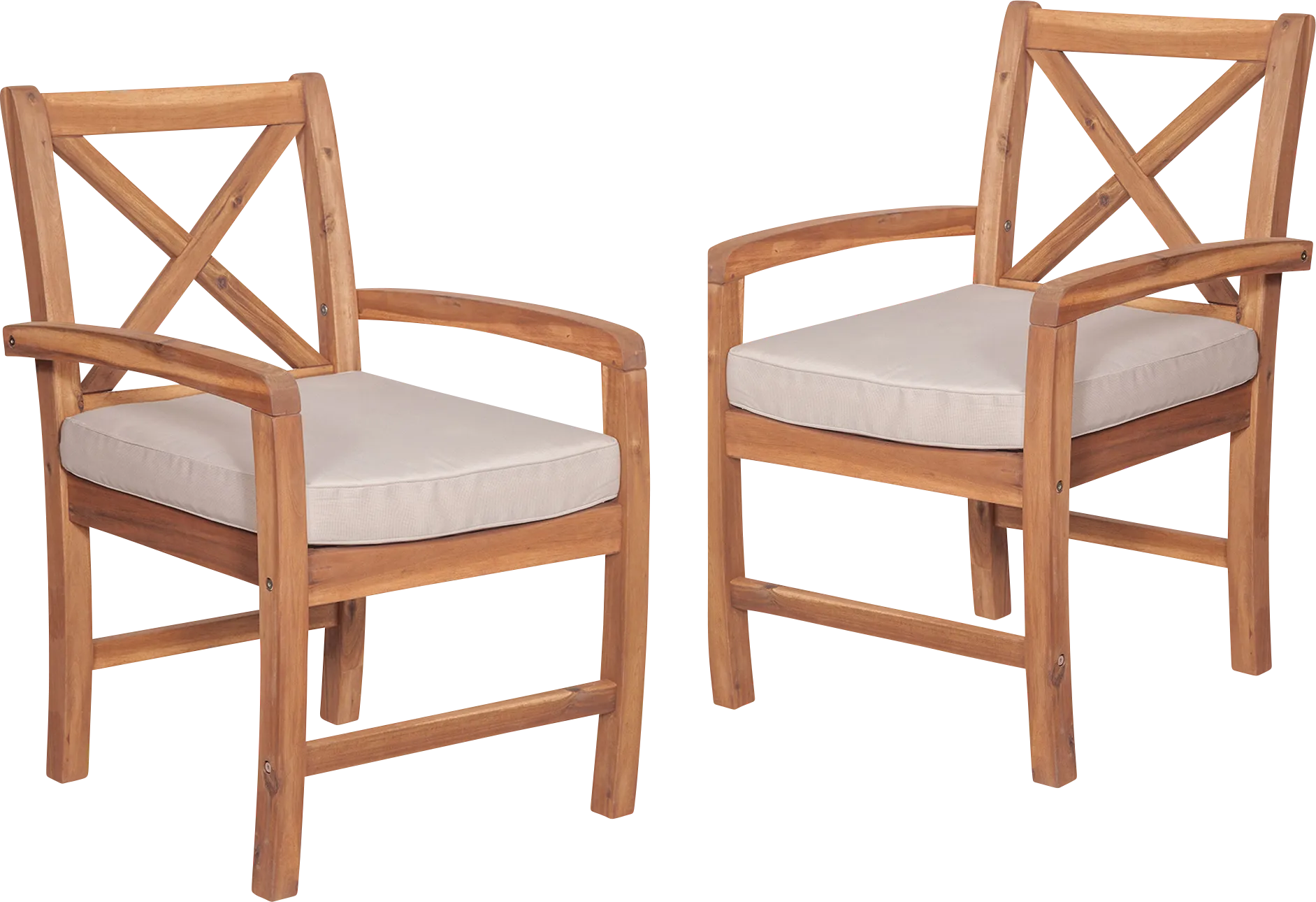 Harlanwood Brown Outdoor Accent Chair, Set of 2 - Image 1