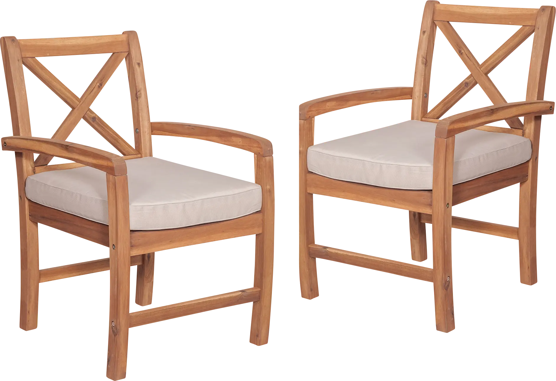 Harlanwood Brown Outdoor Accent Chair, Set of 2