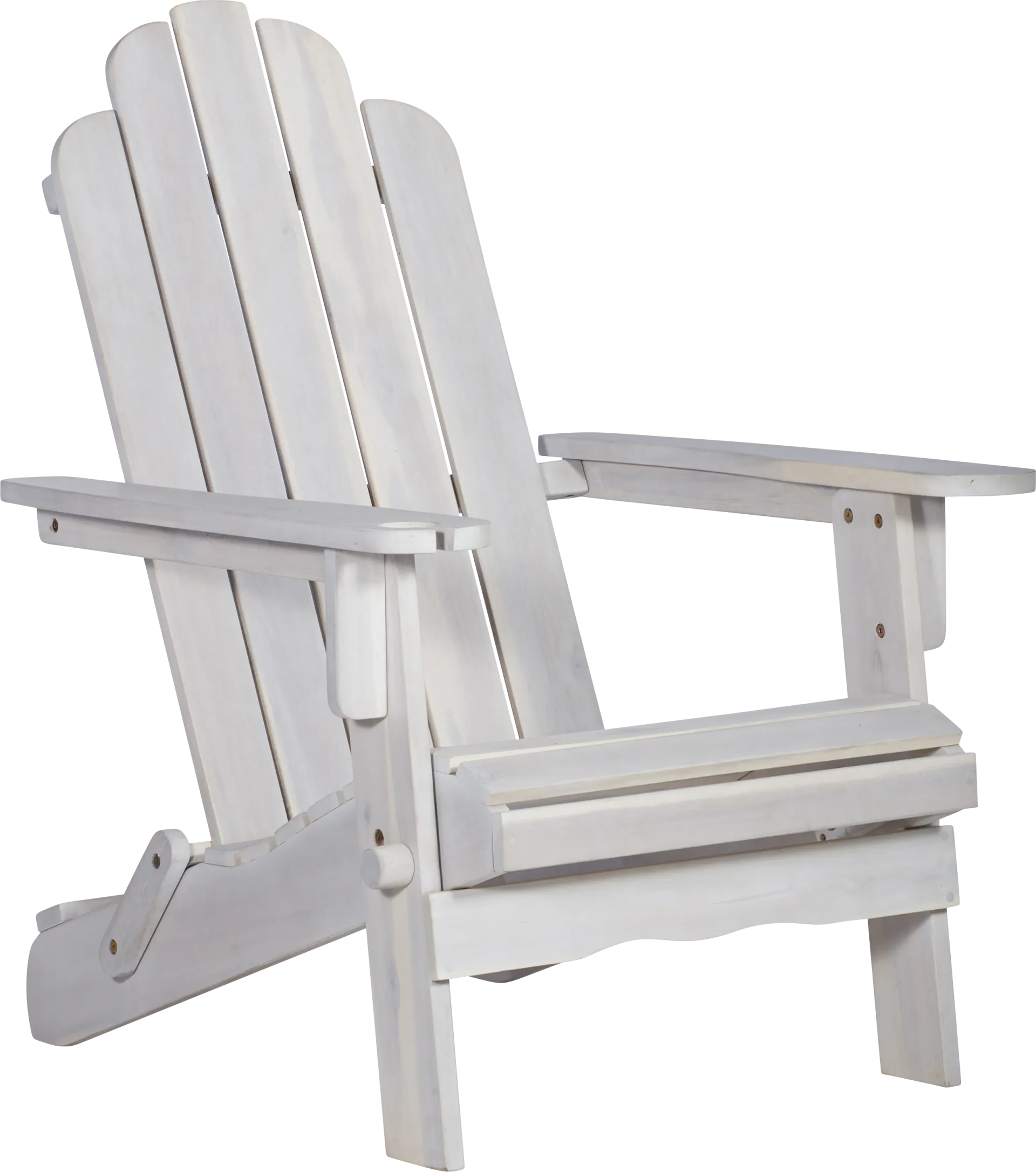 Wonsley White Outdoor Adirondack Chair - Image 1