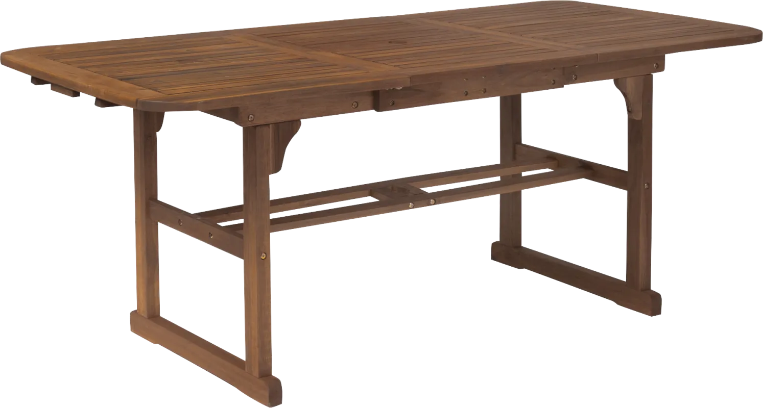 Eastline Dark Brown Outdoor Dining Table