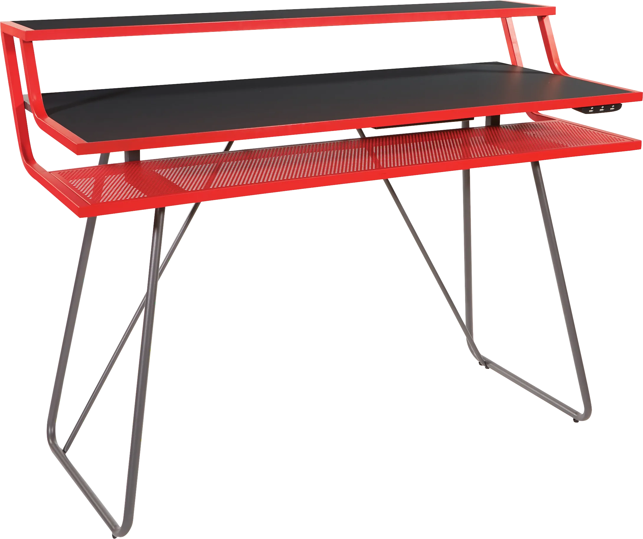 Kids Padme Red Gaming Desk - Thumbnail - Image 1
