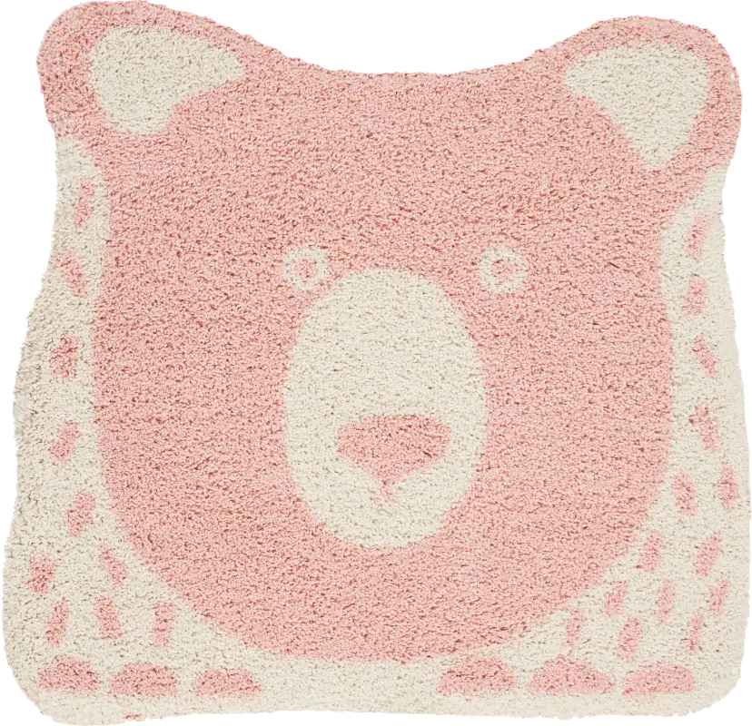 Kids Horace Pink 4' x 4' Rug