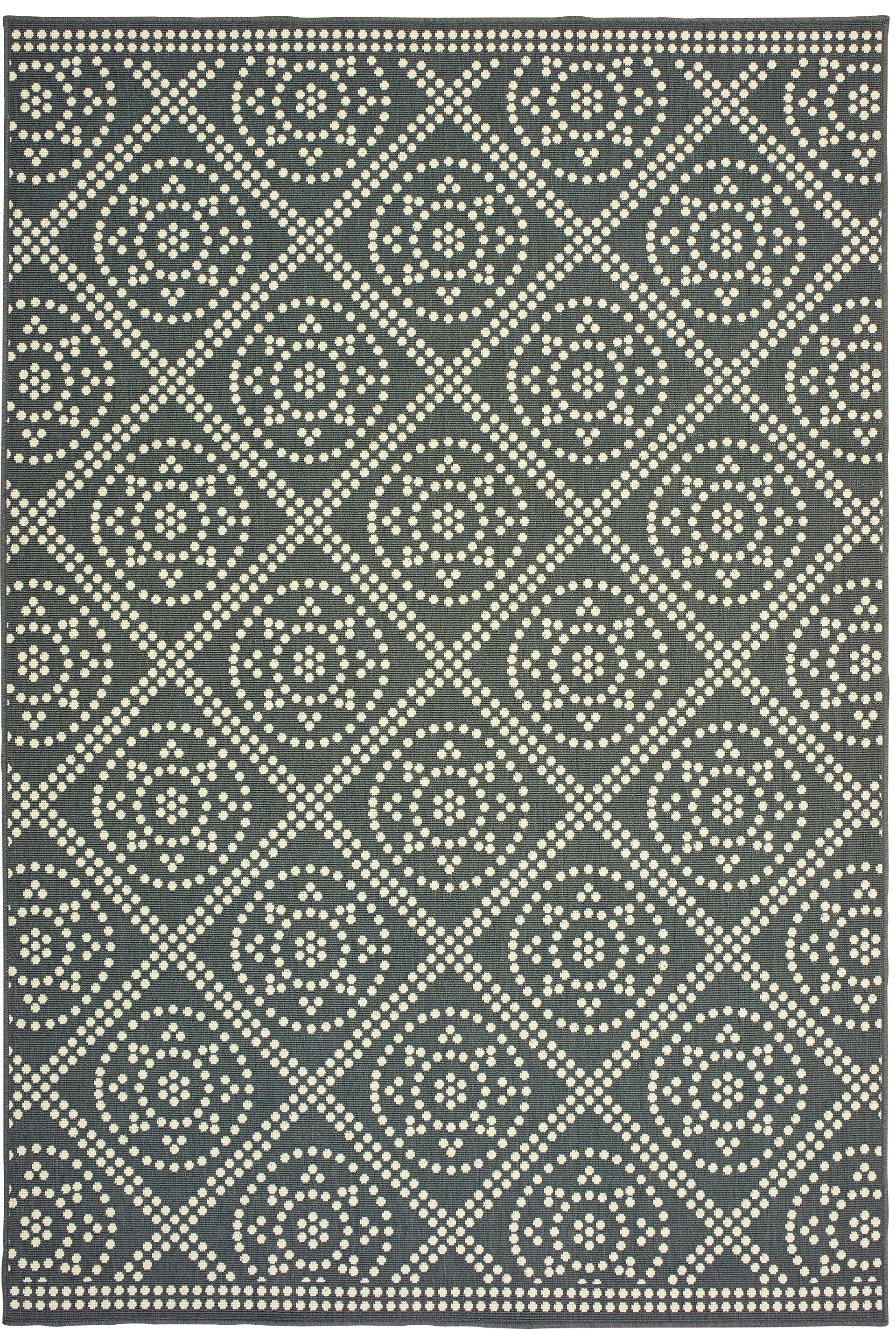 Marlfield Gray 5'3 x 7'6 Indoor/Outdoor Rug - Image 1