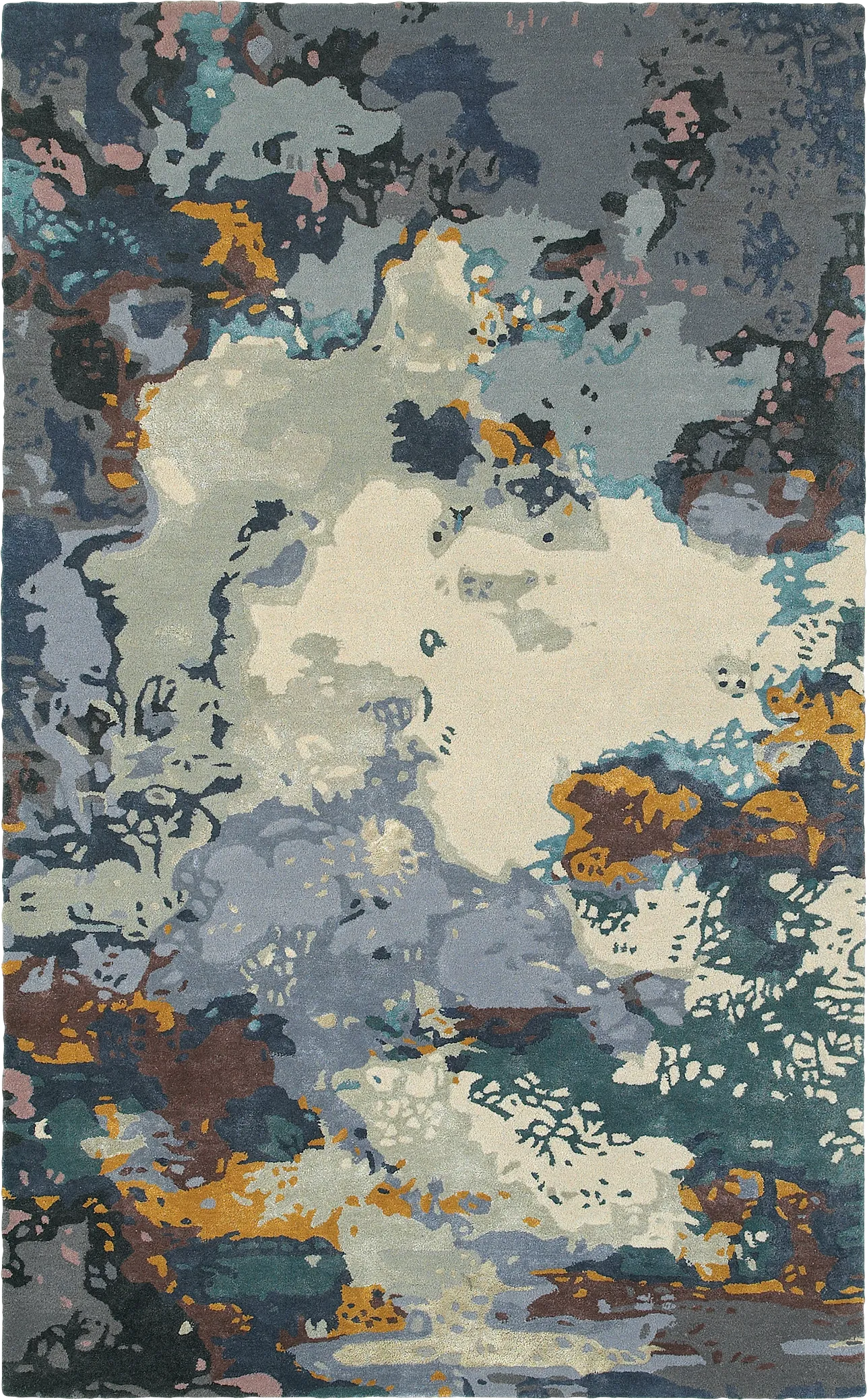 Darewood Blue 5' x 8' Rug - Image 1