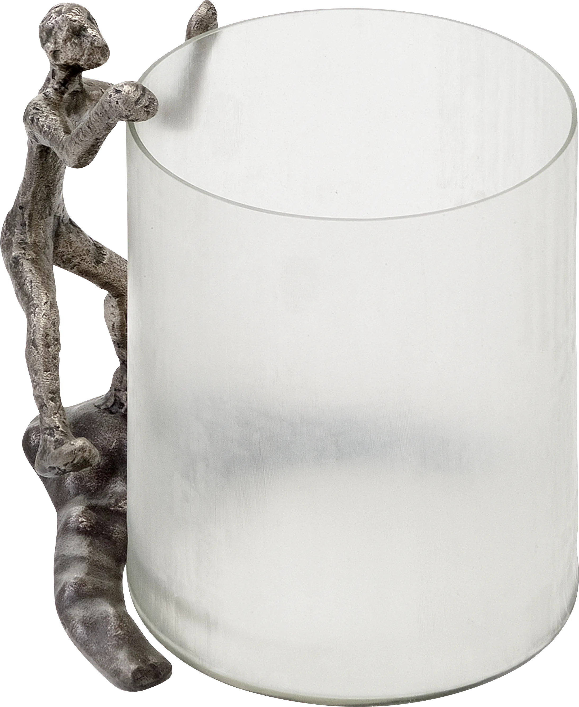Trepador Silver Hurricane Candle Holder - Thumbnail - Image 1