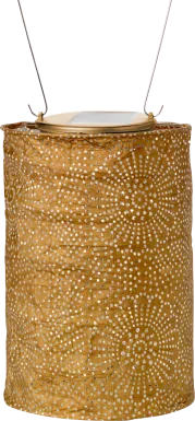 La Flora Bronze Outdoor Solar Lantern