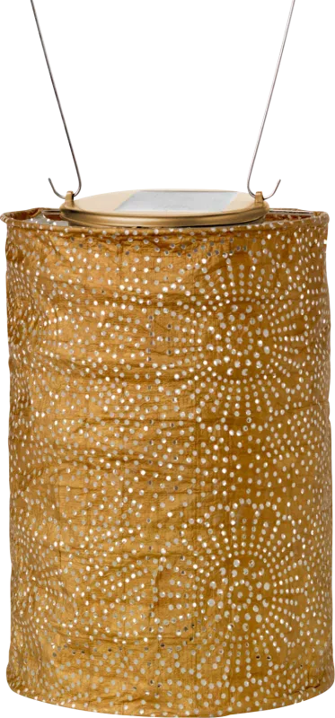 La Flora Bronze Outdoor Solar Lantern