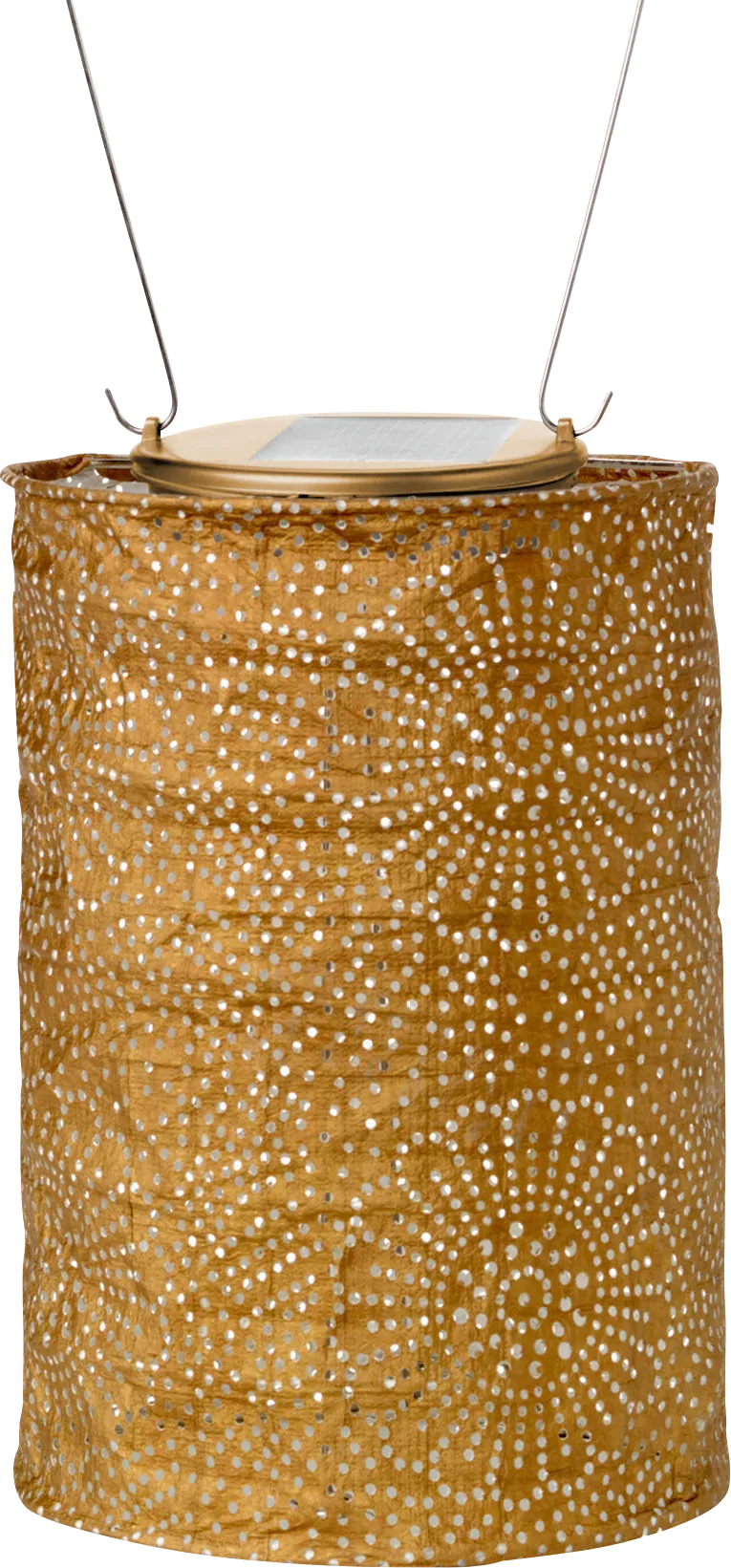 La Flora Bronze Outdoor Solar Lantern - Image 1