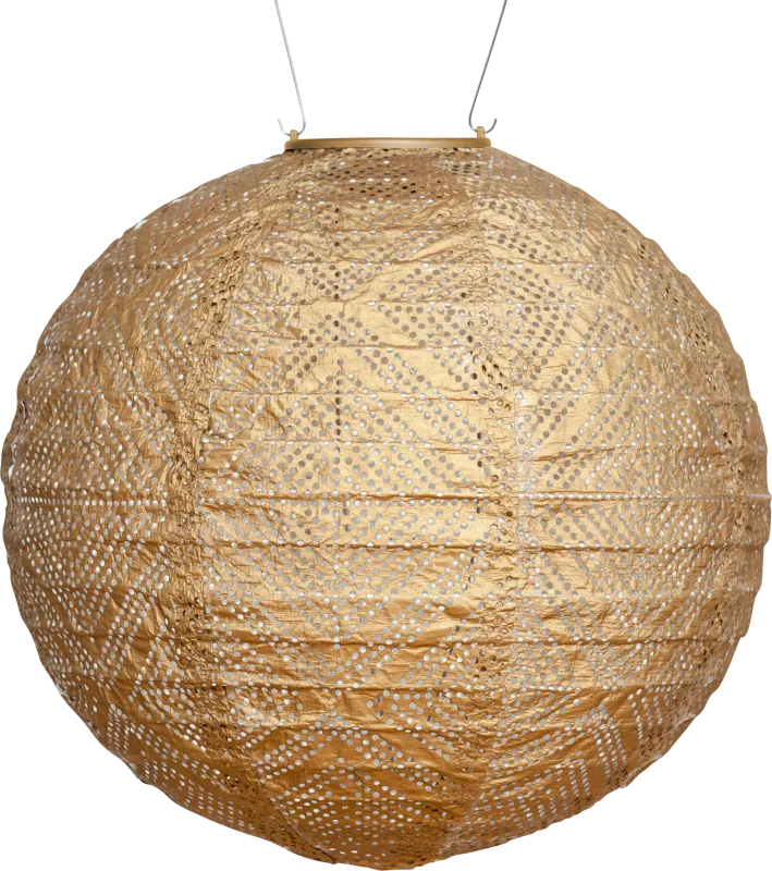 Aliana Bronze Outdoor Solar Lantern