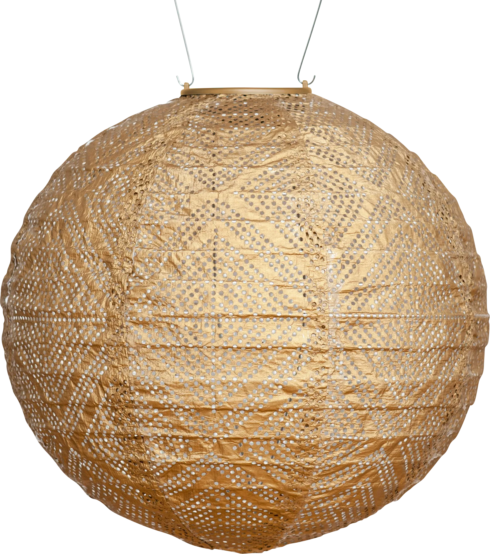 Aliana Bronze Outdoor Solar Lantern - Image 1