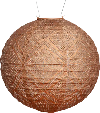 Aliana Copper Outdoor Solar Lantern