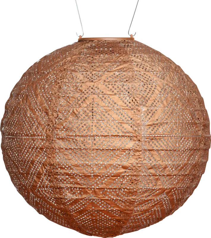 Aliana Copper Outdoor Solar Lantern