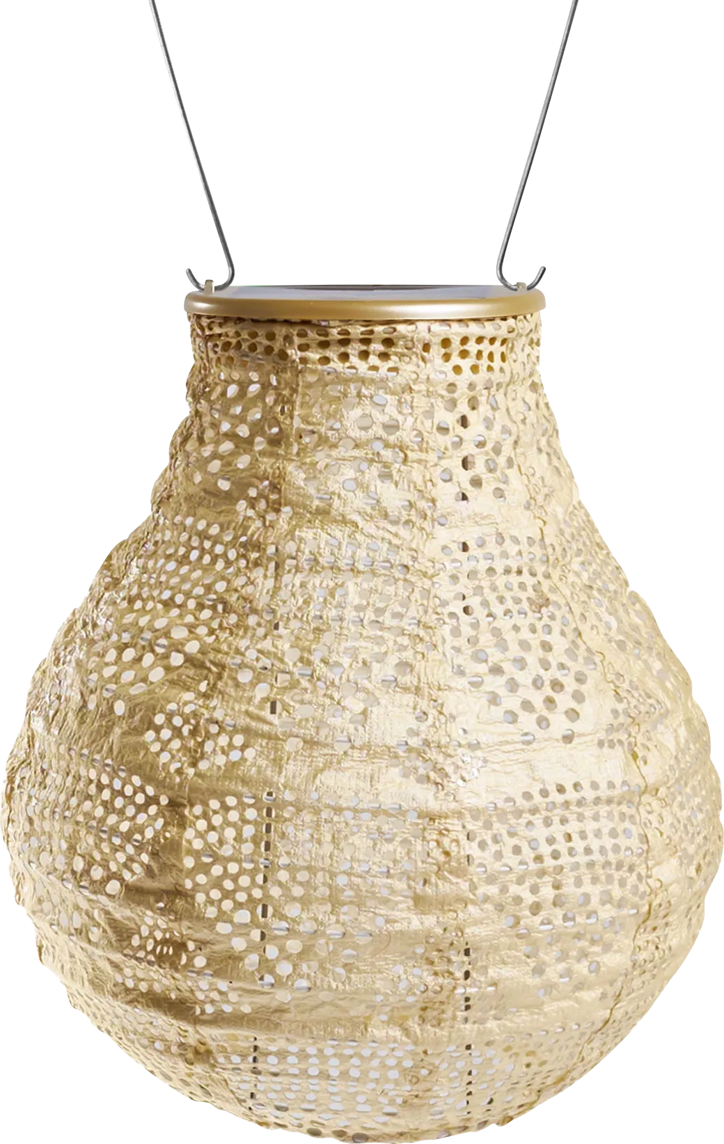 Namiko Pearl Outdoor Solar Lantern - Thumbnail - Image 1