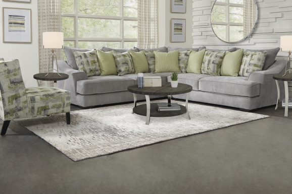 Kinley Gray 3 Pc Sectional
