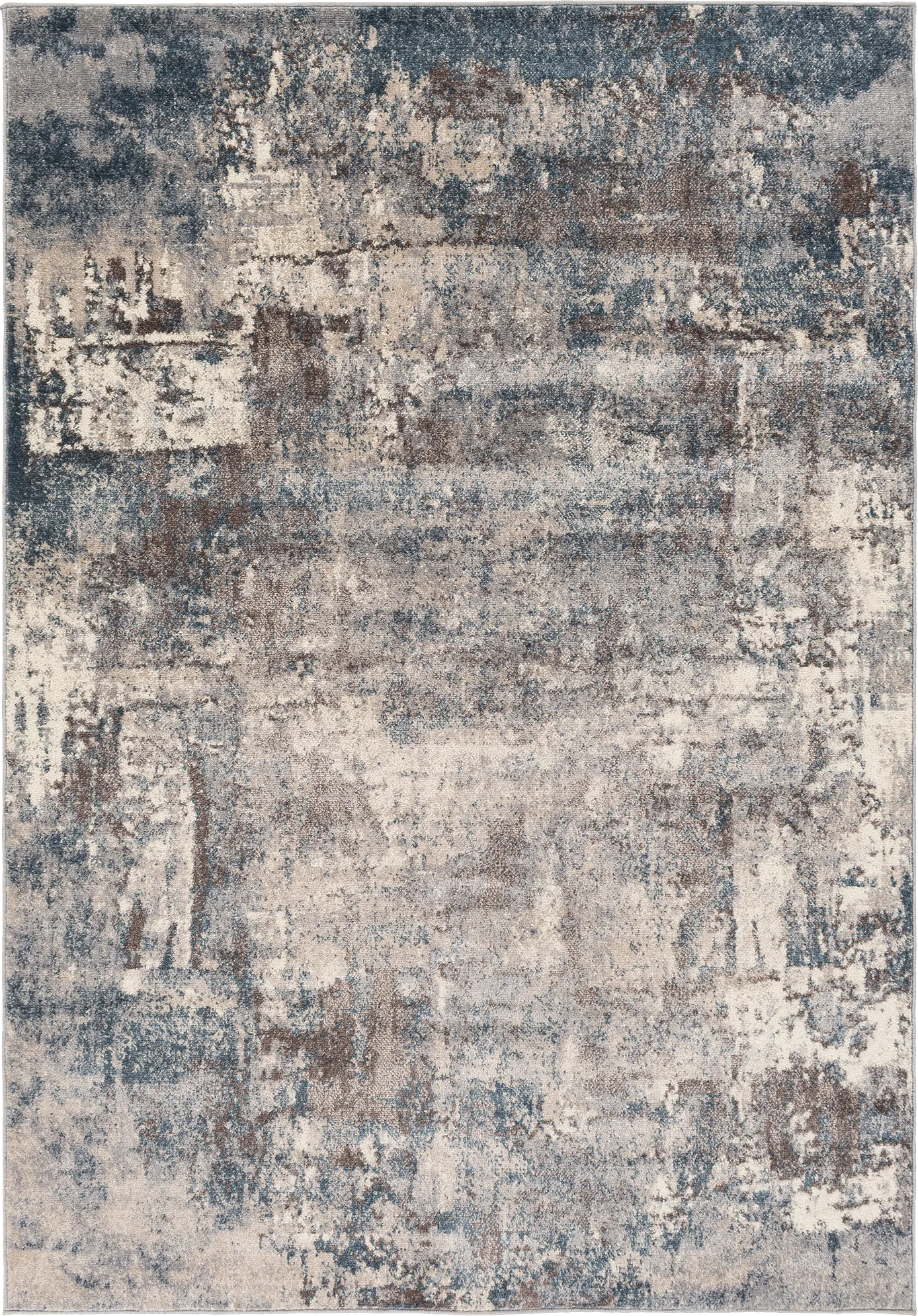 Anilya IV Dark Blue 6'7 x 9' Rug - Image 1