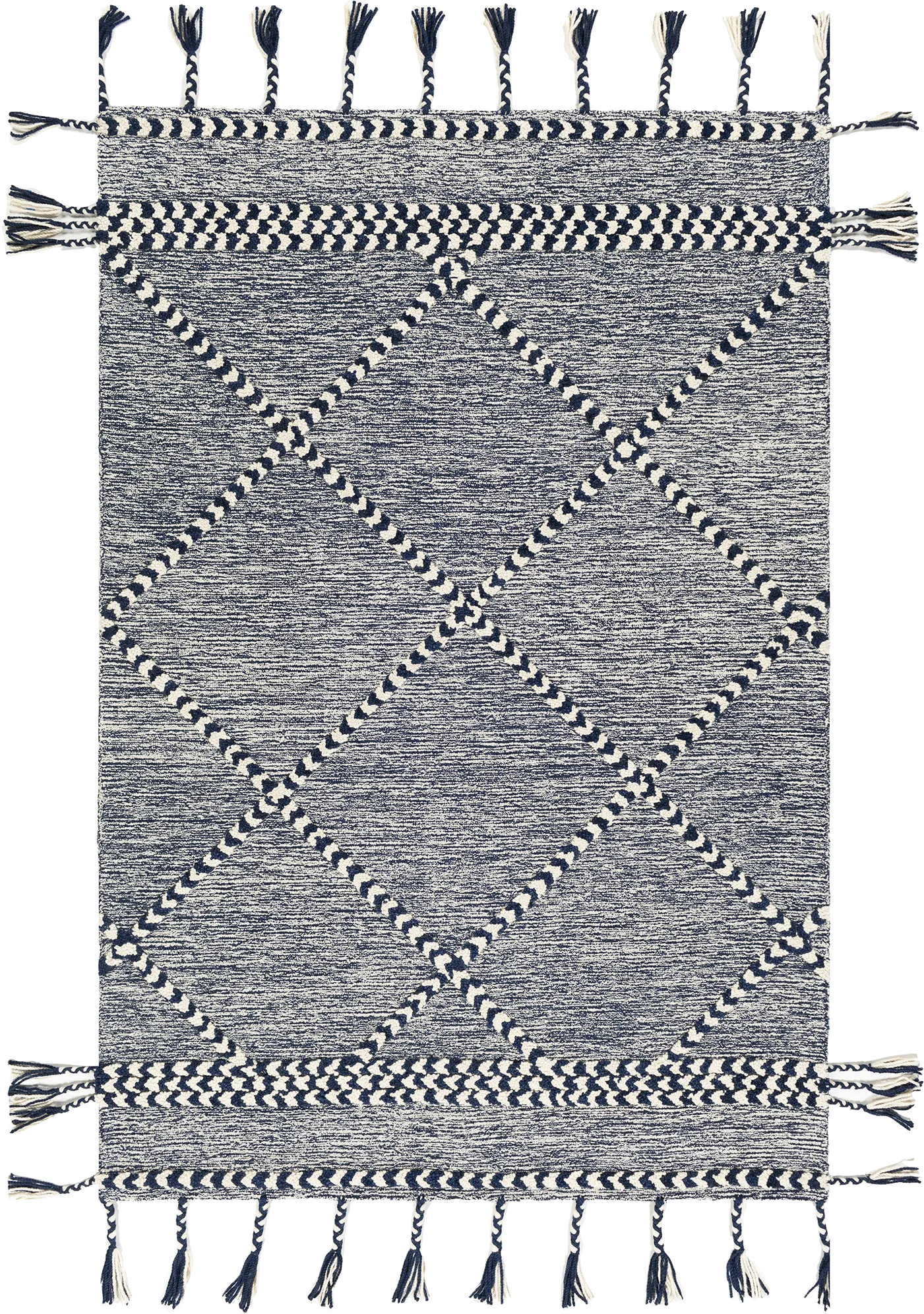 Maisyn Navy 5' x 7'6 Rug - Thumbnail - Image 1