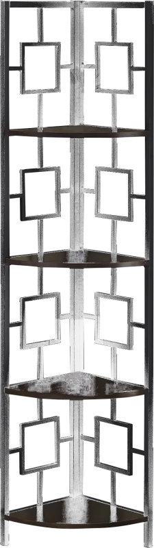 Dorminey Espresso Bookcase