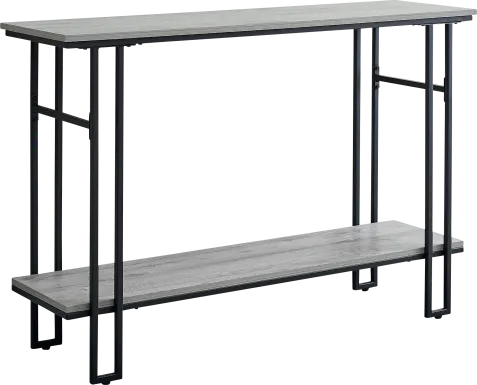 Coalville Gray Console Table