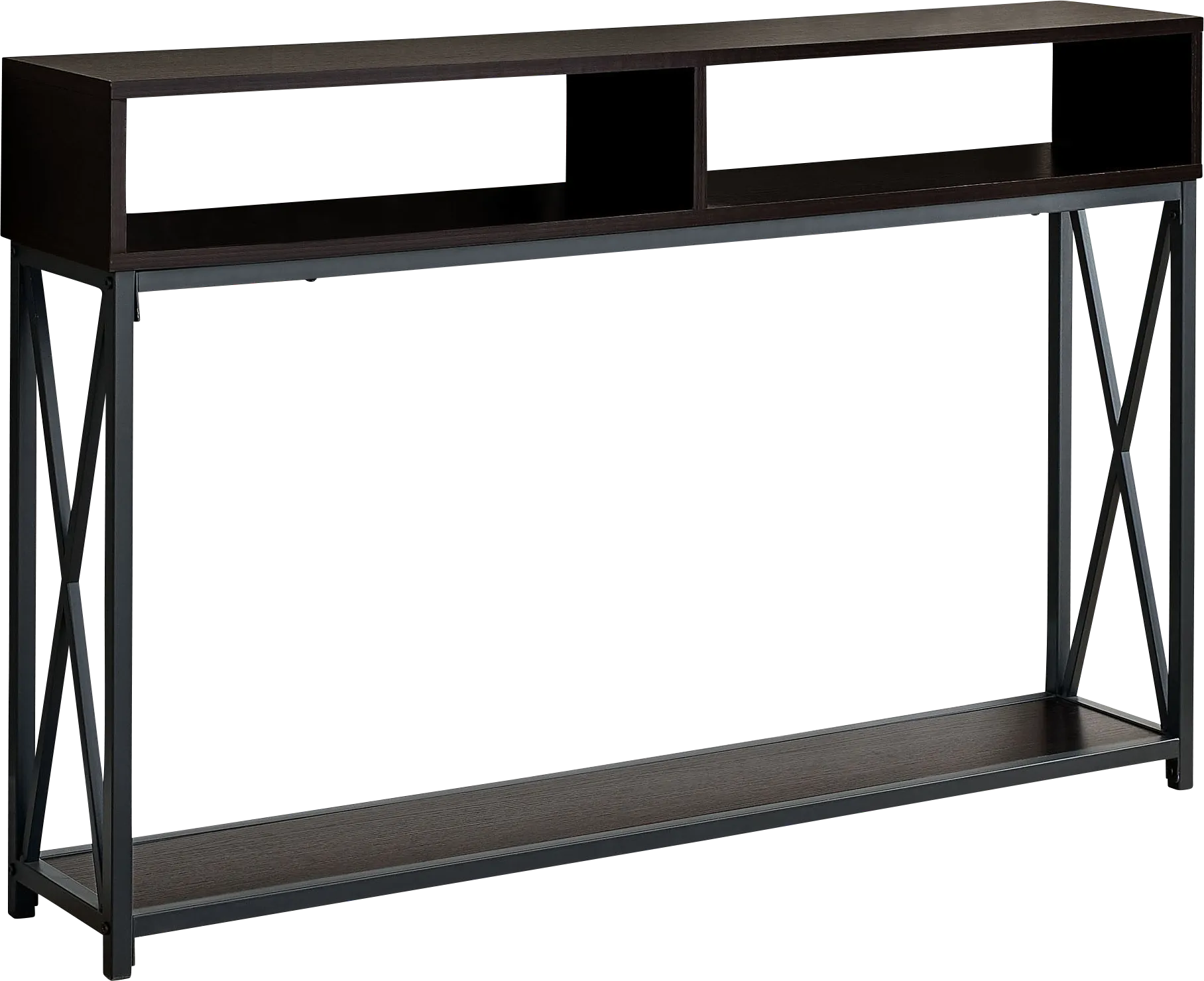 Binghampton Espresso Console Table - Thumbnail - Image 1