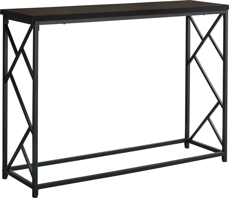 Ambur Espresso Console Table