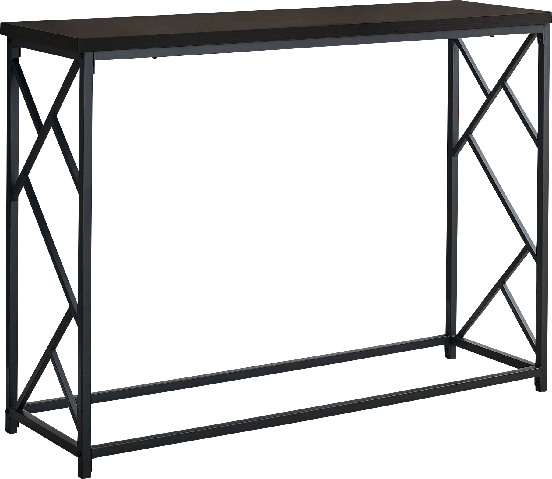 Ambur Espresso Console Table - Image 1