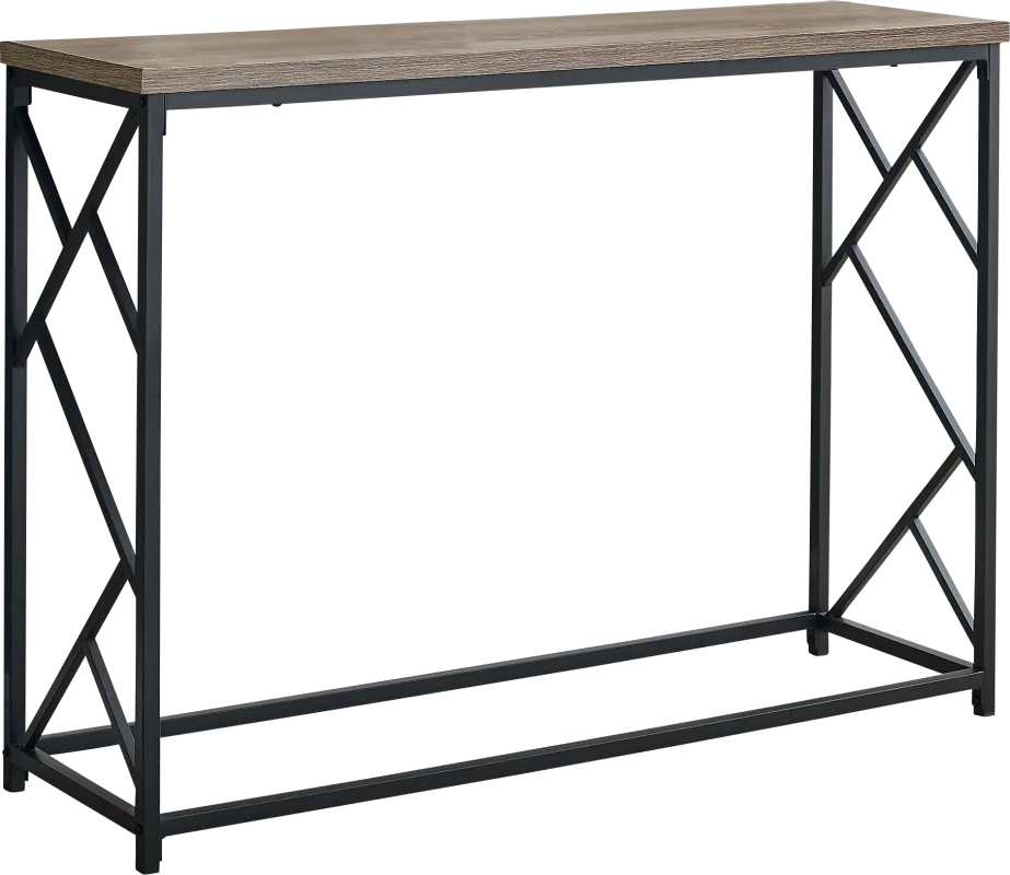 Ambur Taupe Console Table