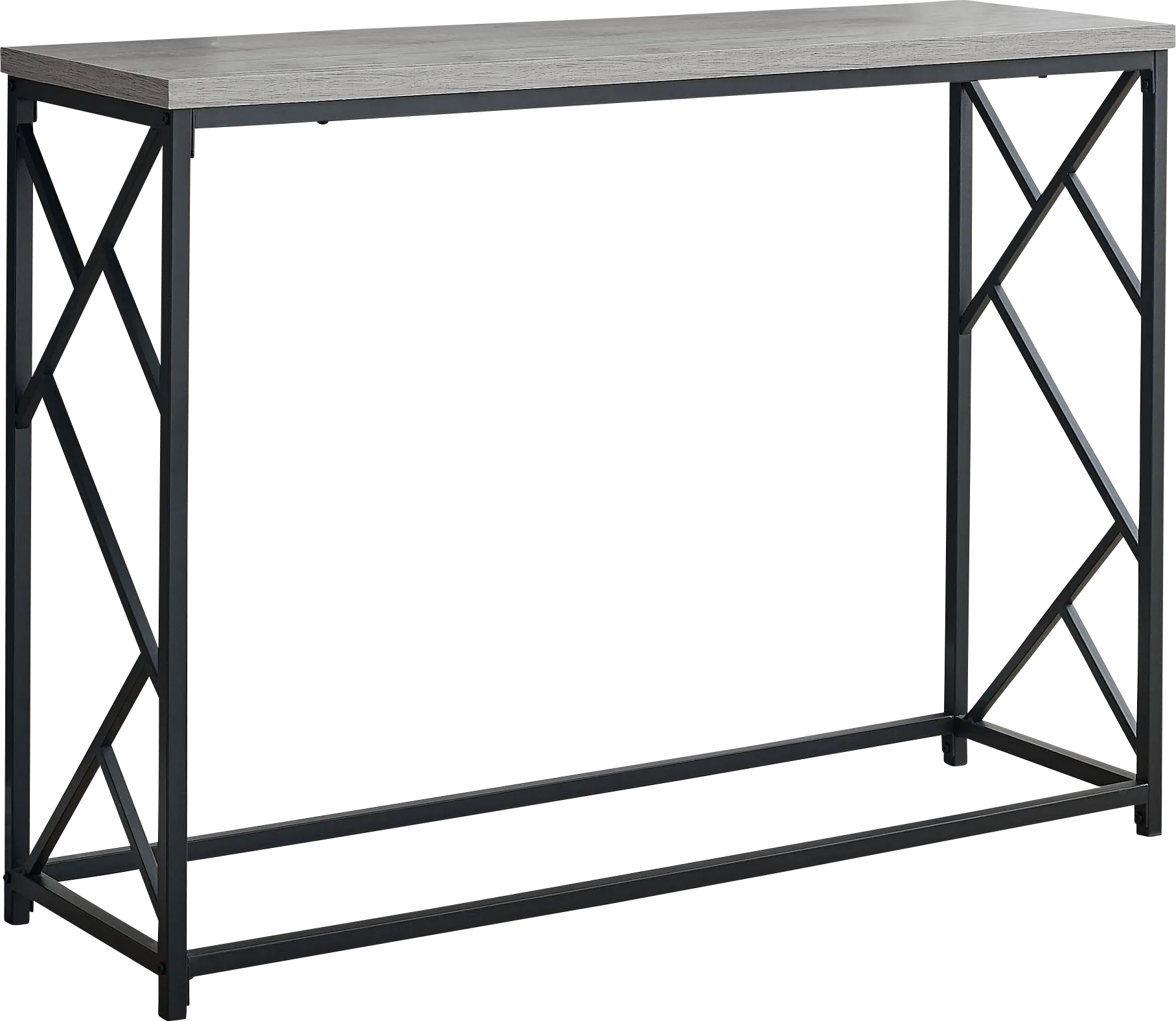 Ambur Gray Console Table