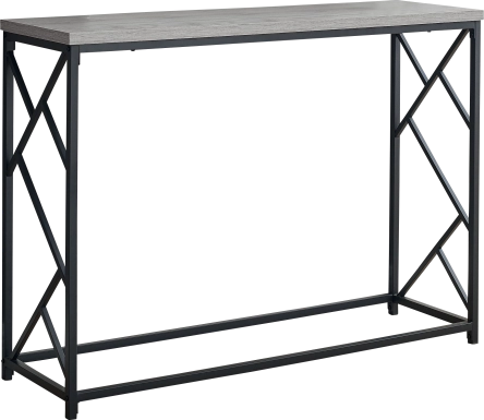Ambur Gray Console Table