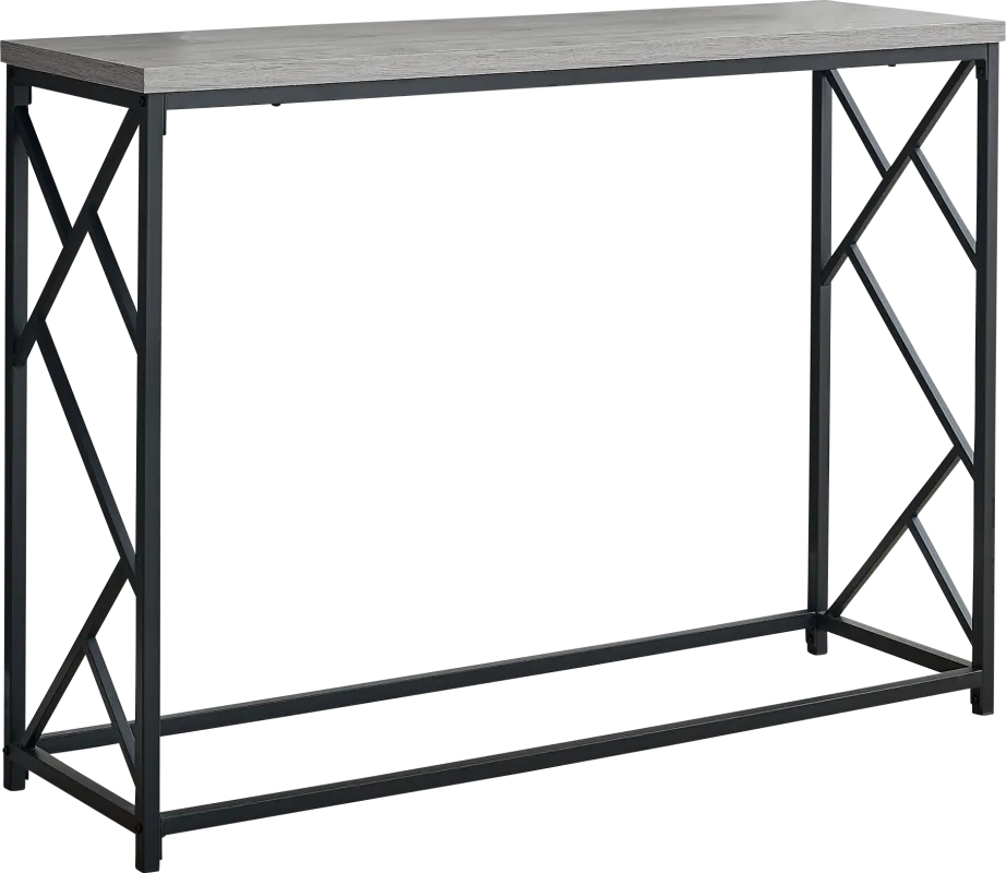 Ambur Gray Console Table
