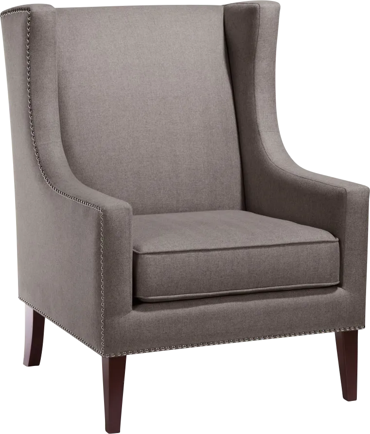 Addington Charcoal Accent Chair - Image 1